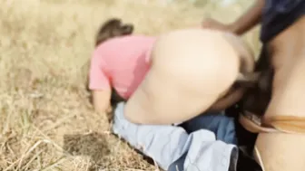 Bhabhi Impressed By Big Dick Flash In Jungle And Begs Him To Fuck Her