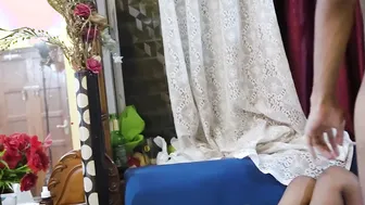 Milky Bhabi Strips Saree And Gets Fucked Hard On Marriage Bed At Night