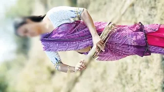 Indian Village Bhabhi Gets Rough Fuck From Devar Outdoors In The Jungle