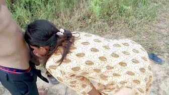 Village Girl Gets Her Wet Pussy Pounded By Ex In The Forest Area