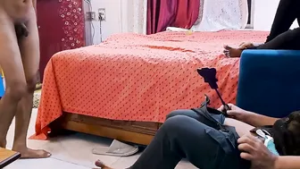 Indian Couple Explores Bisexual Threesome With Their Curious Neighbor Tonight