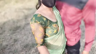 Indian Sister-In-Law Shoots Vlog With Brother-In-Law In Forest