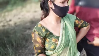 Indian Sister-In-Law Shoots Vlog With Brother-In-Law In Forest