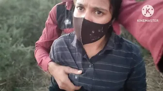 Indian Virgin Schoolgirl Has First Time Sex With Boyfriend In Jungle