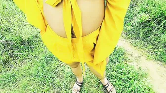 Indian Teacher Gets Fucked Outdoors In The Jungle With Hindi Audio