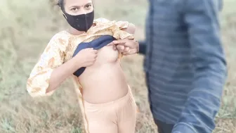 Desi Stepsister Spreads Wide In Jungle As Stepbrother Pounds Her Raw