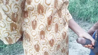 Desi Stepdaughter Begs Stepfather To Fuck Her Harder In The Open Field