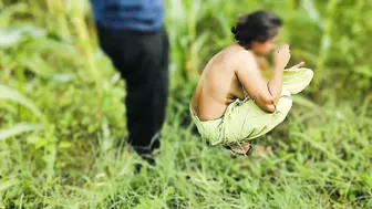 Indian Girl Soniya Fucked Hard By Stepfather Outdoors In The Fields