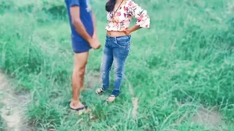 Indian Bhabhi Soniya Fucked Outdoors Talking With Devar On The Farm