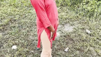 Indian Stepbrother Fucks Stepsister Outdoors In Romantic Village Setting