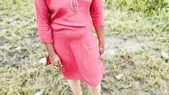 Indian Stepbrother Fucks Stepsister Outdoors In Romantic Village Setting