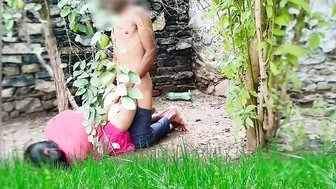 School Friends Sneak Away For Rough Outdoor Sex And Desi Blowjob Fun