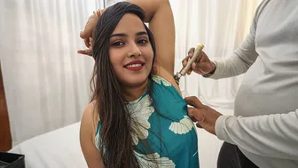 Desi Stepsister Armpit Hair Trimmed Before Stepbrother Fucks Her Hard