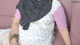 Muslim Hijabi Slut Rims Neighbor Before Getting Her Pussy Destroyed Hard