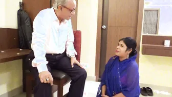 Indian Maid Gets Pounded By Mature Boss Alone In His Empty House