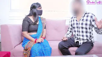 Desi Fan Visits Her Home And She Rides Him Hard Wearing Her Saree