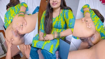 Young Desi Aunt Flirts With Nephew And Takes Painful Anal From Him