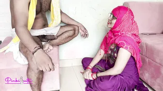 Desi Wife's Mouth Filled With Her Lover's Thick Cumshot After Blowjob