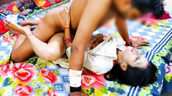 Indian College Girl Ditches Class To Fuck Her Boyfriend In A Cheap Hotel