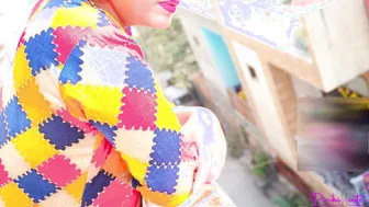 Indian Wife In Salwar Gives Her Man A Dirty Footjob On Their Bedroom Floor