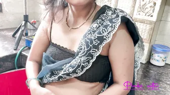 Indian Aunt Begs Stepson To Cover Her Face With His Thick Creamy Load