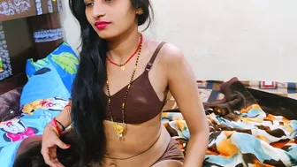 Desi Wife Takes Her Husband's Best Friend Deep In Their Bedroom