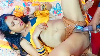 Telugu Girlfriend Rides Stepdad Hard Sharing Bed While Mom Sleeps Nearby