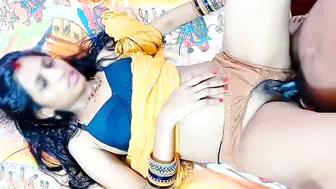 Telugu Girlfriend Rides Stepdad Hard Sharing Bed While Mom Sleeps Nearby