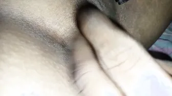 Indian Girlfriend Shaves Bare In Bedroom While Stepsister Watches From Doorway