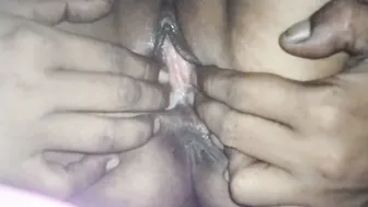 Village Bhabhi Spreads Her Legs Wide As He Licks Her Wet Pussy All Night