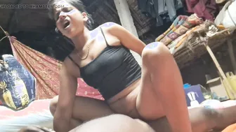 Desi Girlfriend From Meerut Rides Cock In Her Parents' Living Room Fast