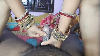 Indian Cute Wife Moans Loud While Getting Fucked Hard In Bedroom
