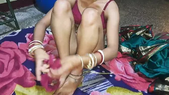 Indian Bhabhi Sneaking Around With Devar For Secret Fucking At Home