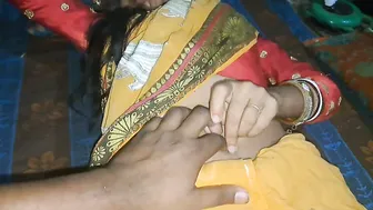 Newly Married Desi Bhabhi Getting Pounded Hard On Wedding Night Bed
