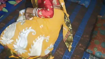 Newly Married Desi Bhabhi Getting Pounded Hard On Wedding Night Bed