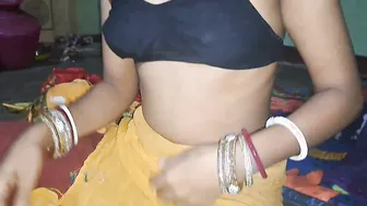 Newly Married Desi Bhabhi Getting Pounded Hard On Wedding Night Bed