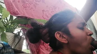 Desi Stepmother In Tight Saree Teasing Her Stepson Around The House Daily