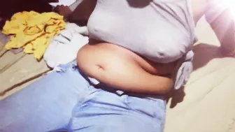 Desi Sister In Law Teasing Me Braless With Hard Nipples Showing Off