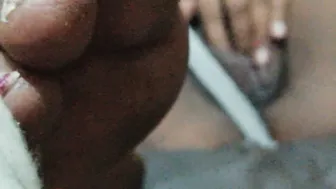 Secret Clip Of Stepsister Rubbing Pussy On Sofa Thinking She's Alone