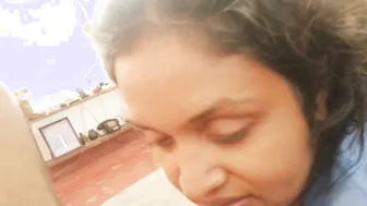 Desi Stepmother Catches Stepson Jerking Off While Dad Works Outside