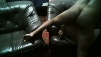 Desi Stepmom Alone At Home Gets Seduced Fucked Hard Living Room Couch