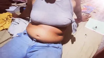 Punjabi Guy Takes 37 Year Old Neighbor Aunty Rozi To His Room For Sex