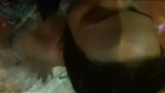 Indian Maid Bent Over The Bed Getting Pounded After Wife Leaves Home