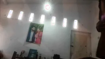 Indian Maid Bent Over The Bed Getting Pounded After Wife Leaves Home