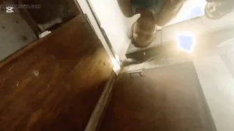 Lonely Aunty Seduces Young Cook In Kitchen Wearing Loose Nighty Only