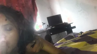 Desi Stepmum Dripping Wet Riding Me Hard In Her Saree After Dad Left