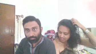 Indian Wife Confesses Her Lesbian Affair While Husband Watches Her Strip