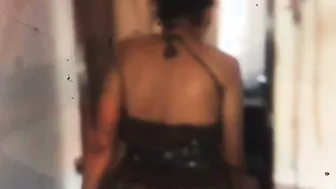 Desi Stepmom Getting Ready For Party Flashing Tits And Ass For Me