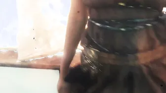 Desi Stepmom Getting Ready For Party Flashing Tits And Ass For Me