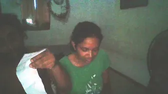 Indian Guest Cannot Pay Hotel Bill So She Spreads Legs For The Manager